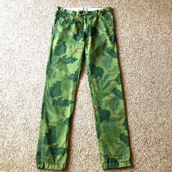 Scotch Soda Bowie Mitchell Leaf Camo 
